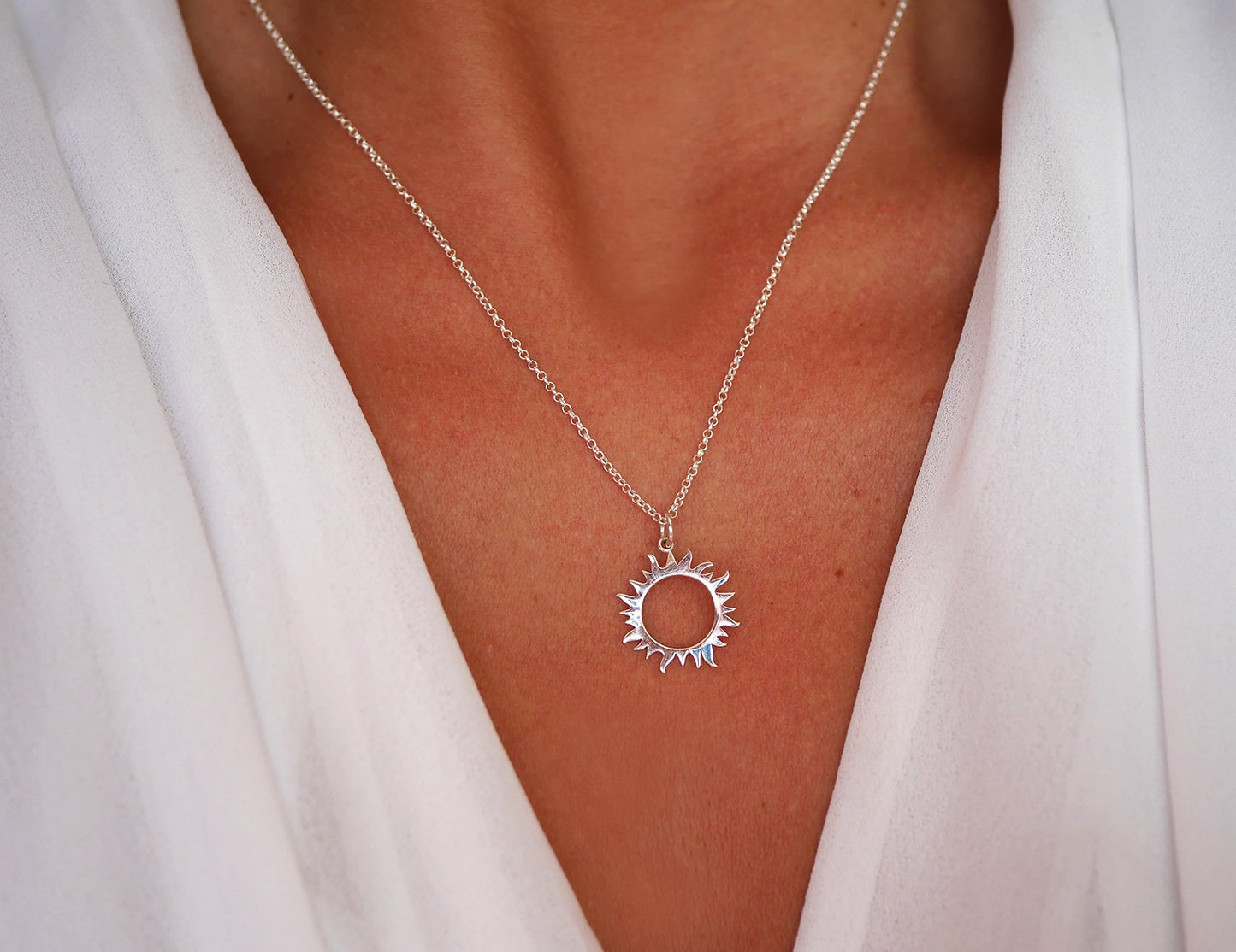 Collier Sunny - Soleil - Argent 925