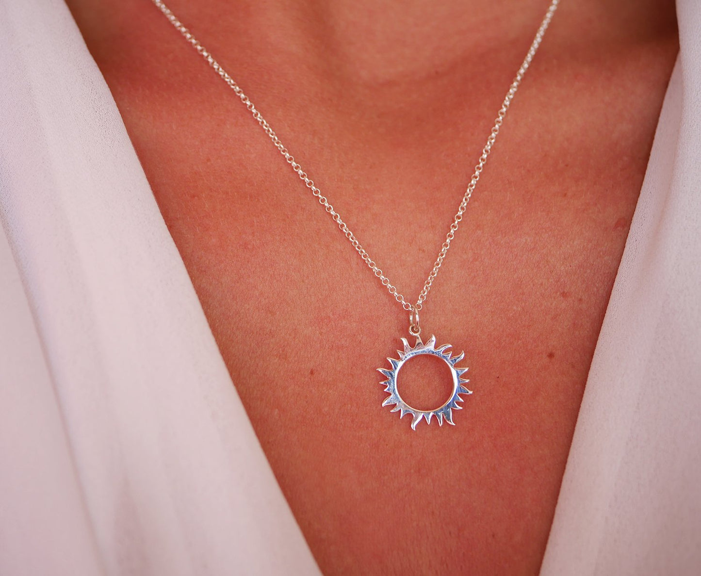 Collier Sunny - Soleil - Argent 925