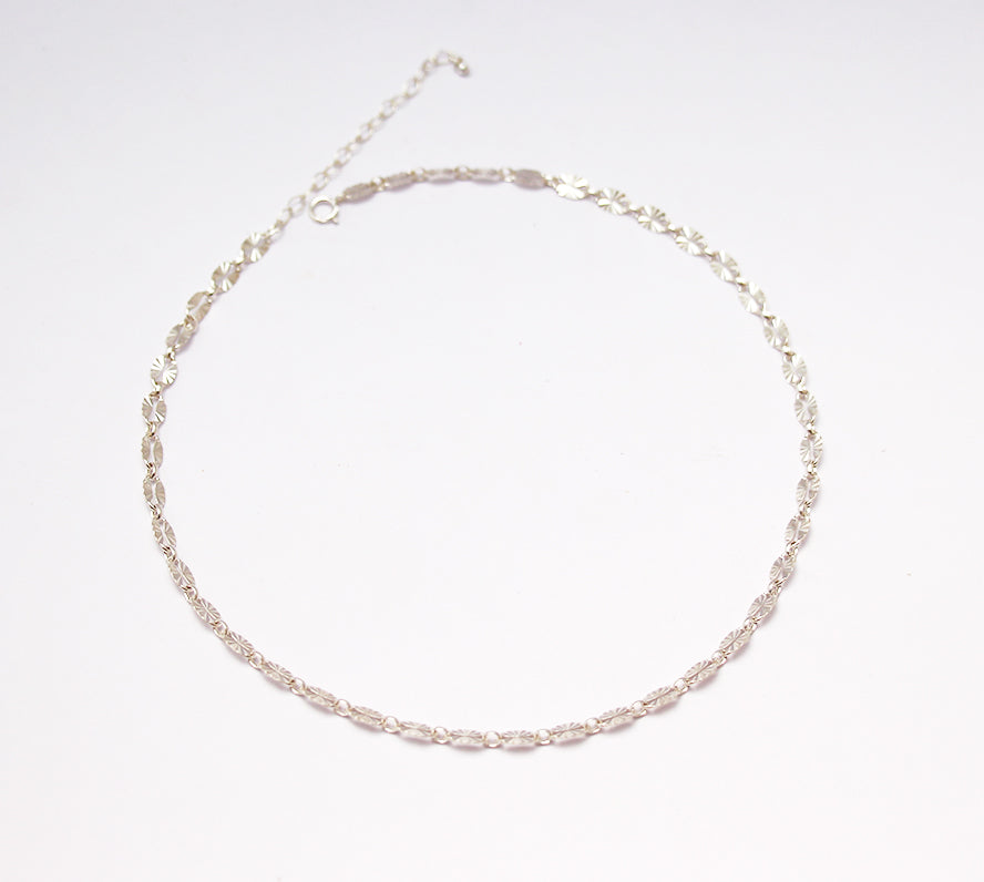 Ras du cou Scintilla - Chocker - Chaîne diamant - Argent 925