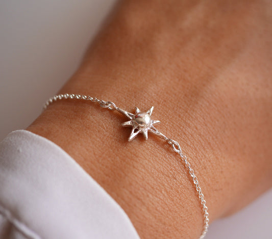 Bracelet Northstar - étoile polaire - Argent 925