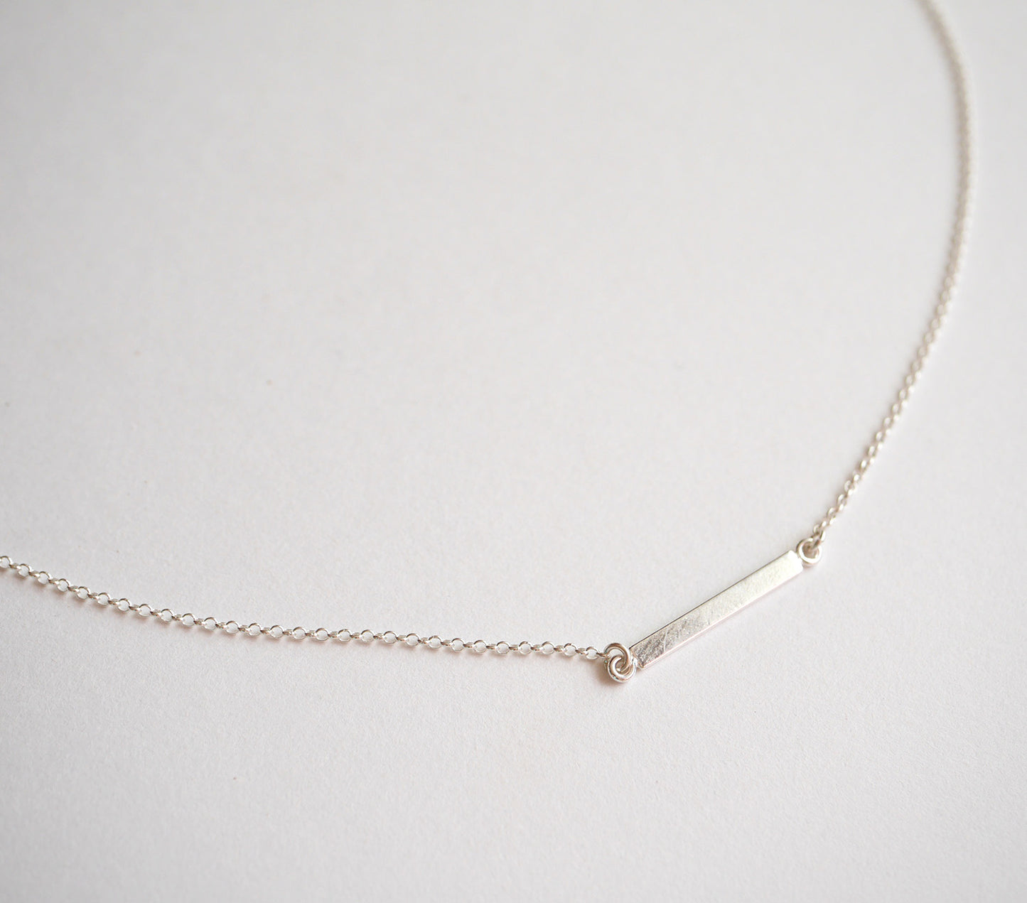 collier Mia - Barre - Argent 925