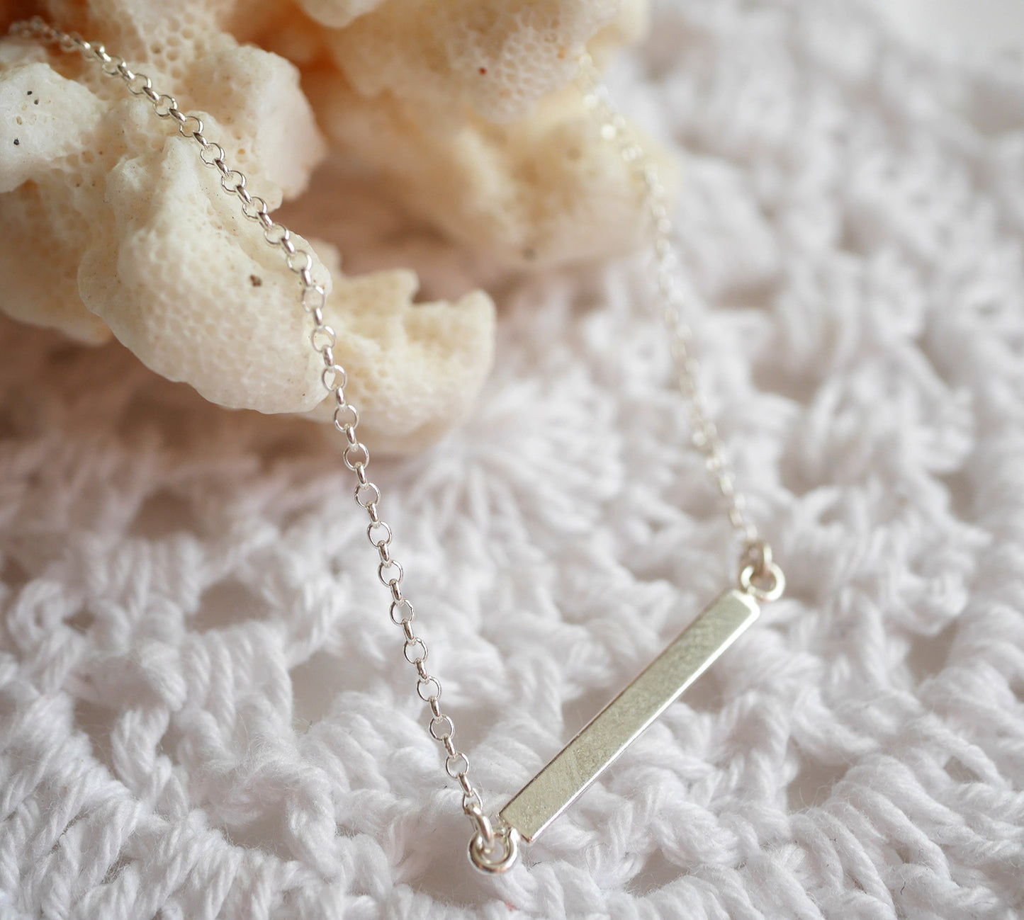 collier Mia - Barre - Argent 925