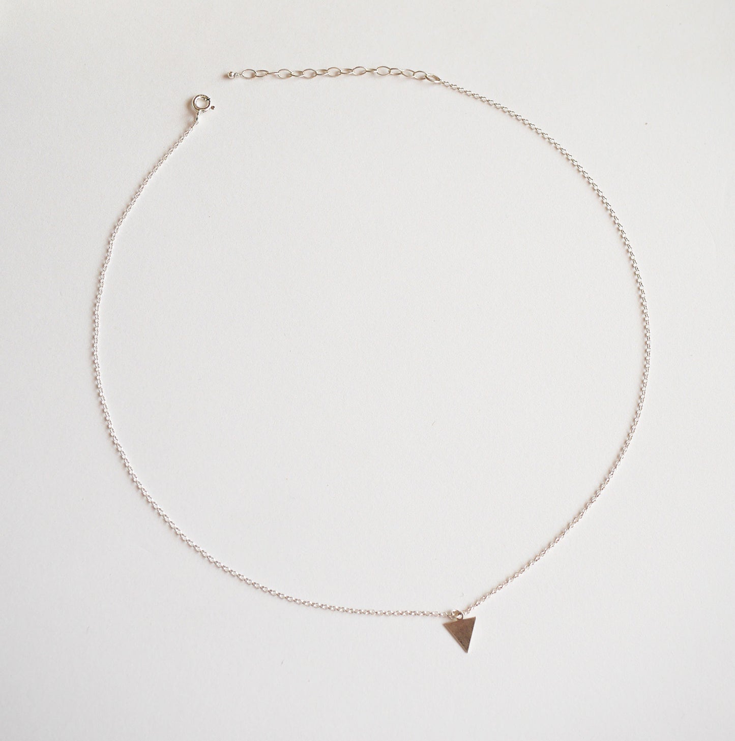 Collier antheia - Triangle - Argent 925