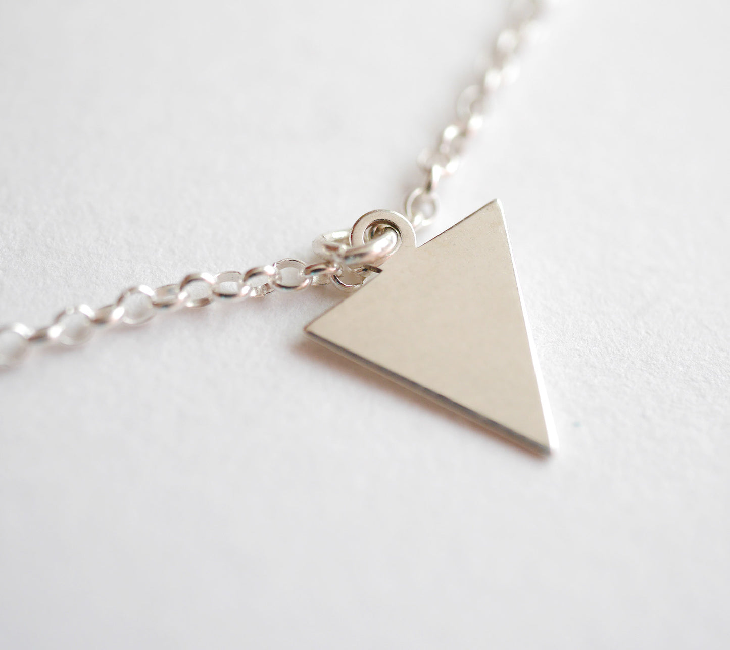 Collier antheia - Triangle - Argent 925