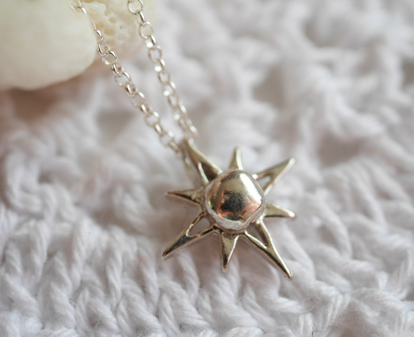 Collier Northstar - étoile polaire - Argent 925