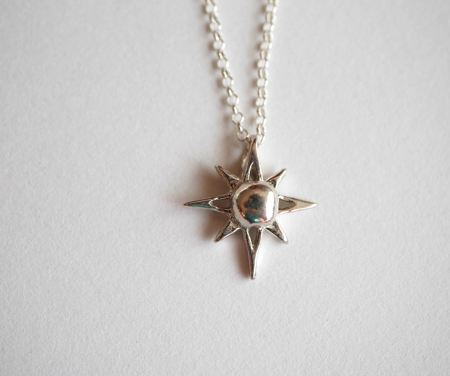 Collier Northstar - étoile polaire - Argent 925