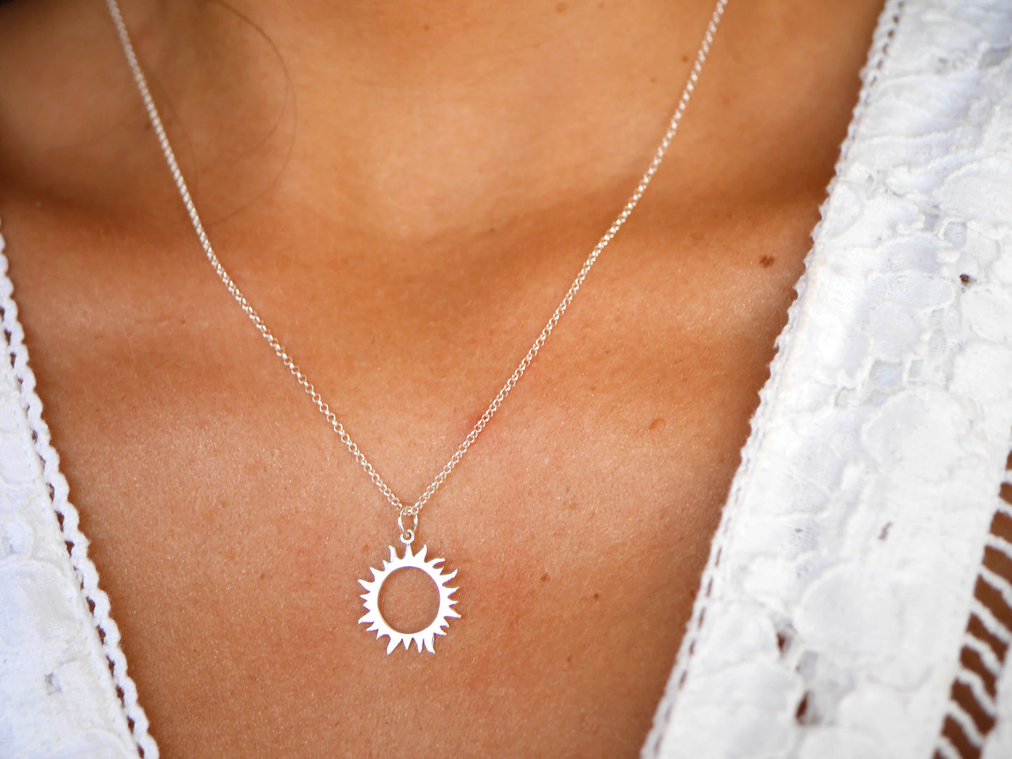 Collier Sunny - Soleil - Argent 925