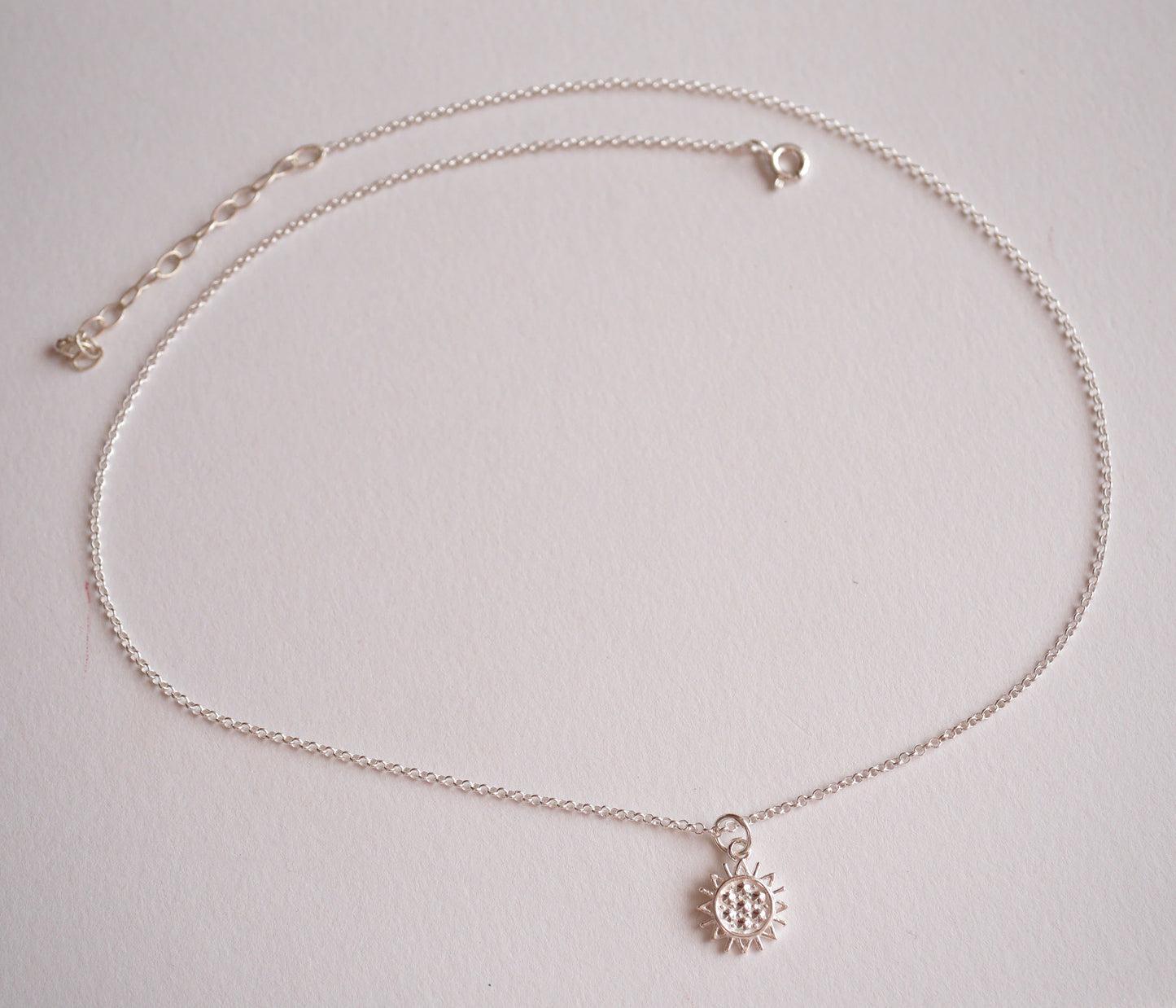 Collier Shiny - Mini soleil - Argent 925