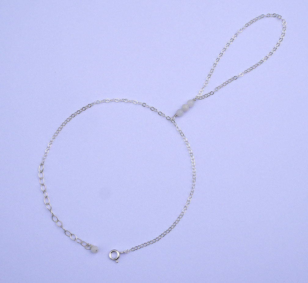 Bijoux de main Oxana - Pierres de lune - Argent 925