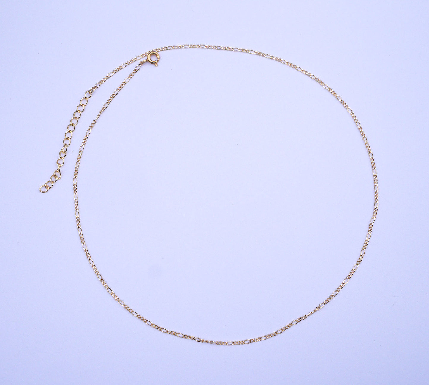 Collier Oxalys - Chaîne fine - Plaqué Or