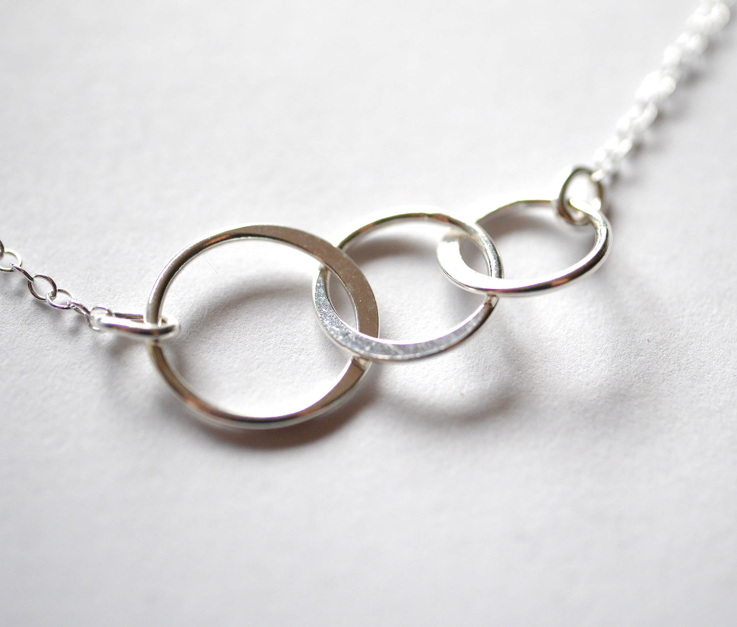 Bracelet Infinity 3 - Trois cercles - Argent 925