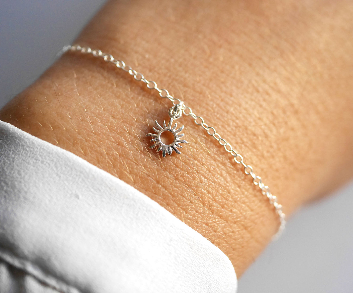 Bracelet Sunny mini - Soleil - Argent 925