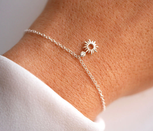 Bracelet Sunny mini - Soleil - Argent 925