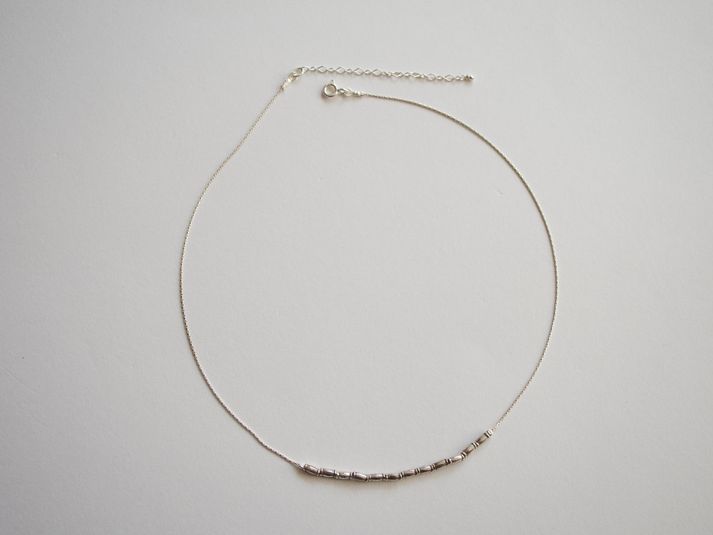 Collier Seminyak - Perles tube - Argent 925