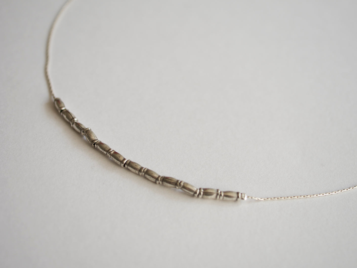 Collier Seminyak - Perles tube - Argent 925