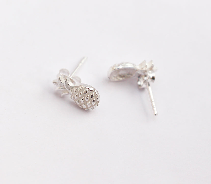 Boucles d'oreilles Pinya - Ananas - Argent 925