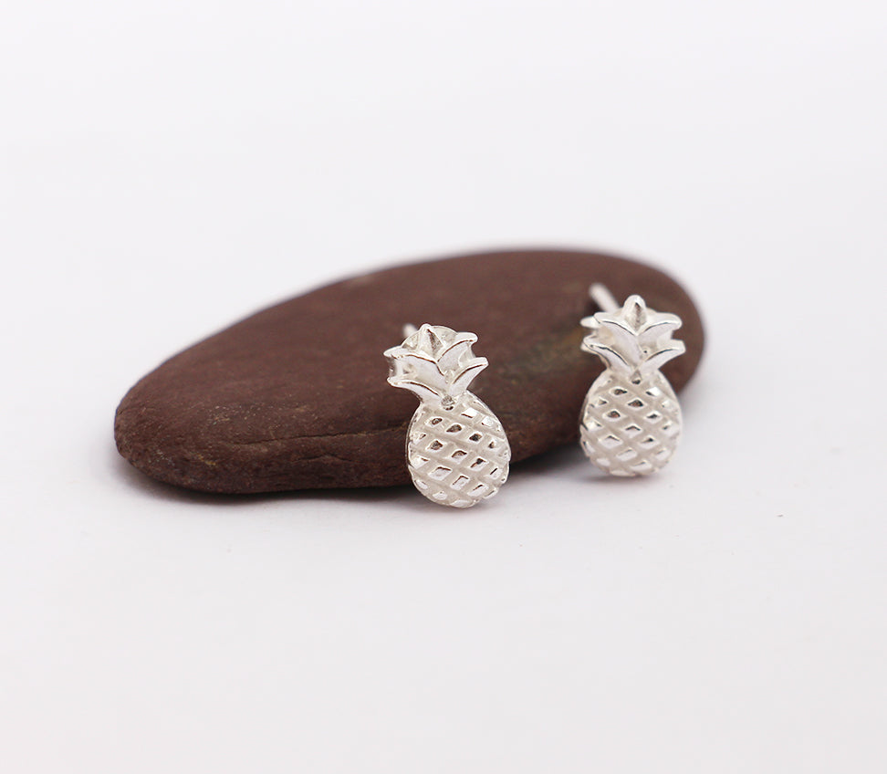 Boucles d'oreilles Pinya - Ananas - Argent 925