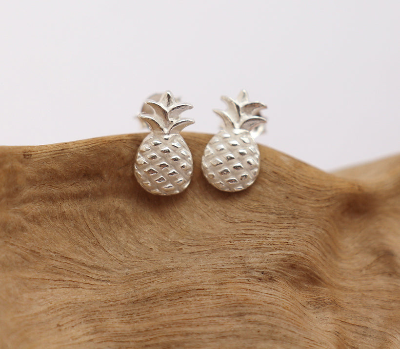 Boucles d'oreilles Pinya - Ananas - Argent 925