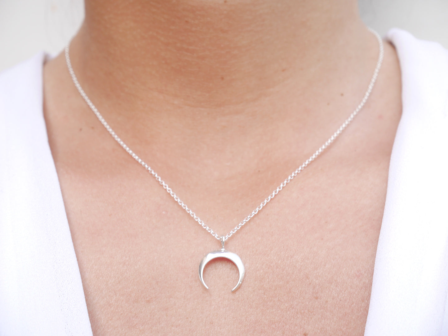 Collier Luna - Croissant de lune - Argent 925