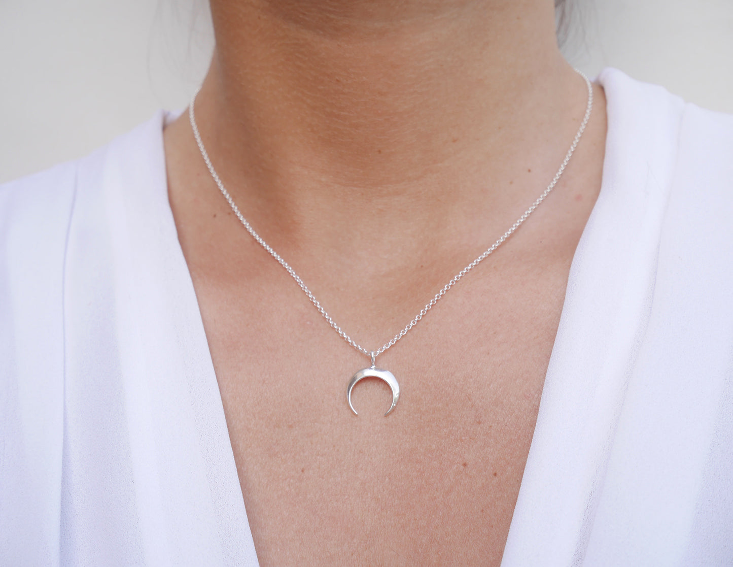 Collier Luna - Croissant de lune - Argent 925