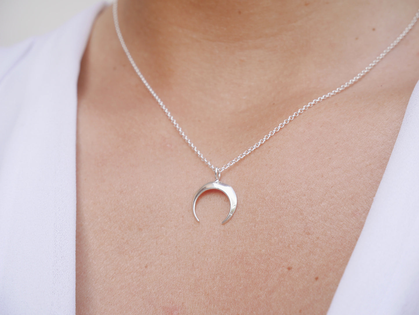 Collier Luna - Croissant de lune - Argent 925