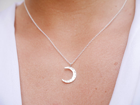 Collier Moon - Croissant de lune - Argent 925