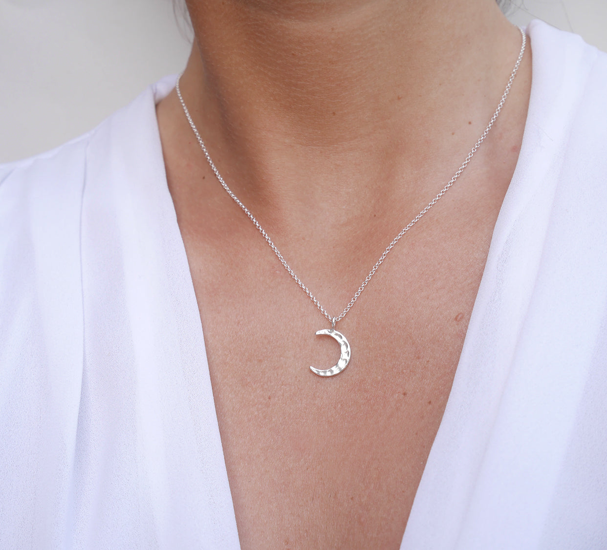 Collier Moon - Croissant de lune - Argent 925