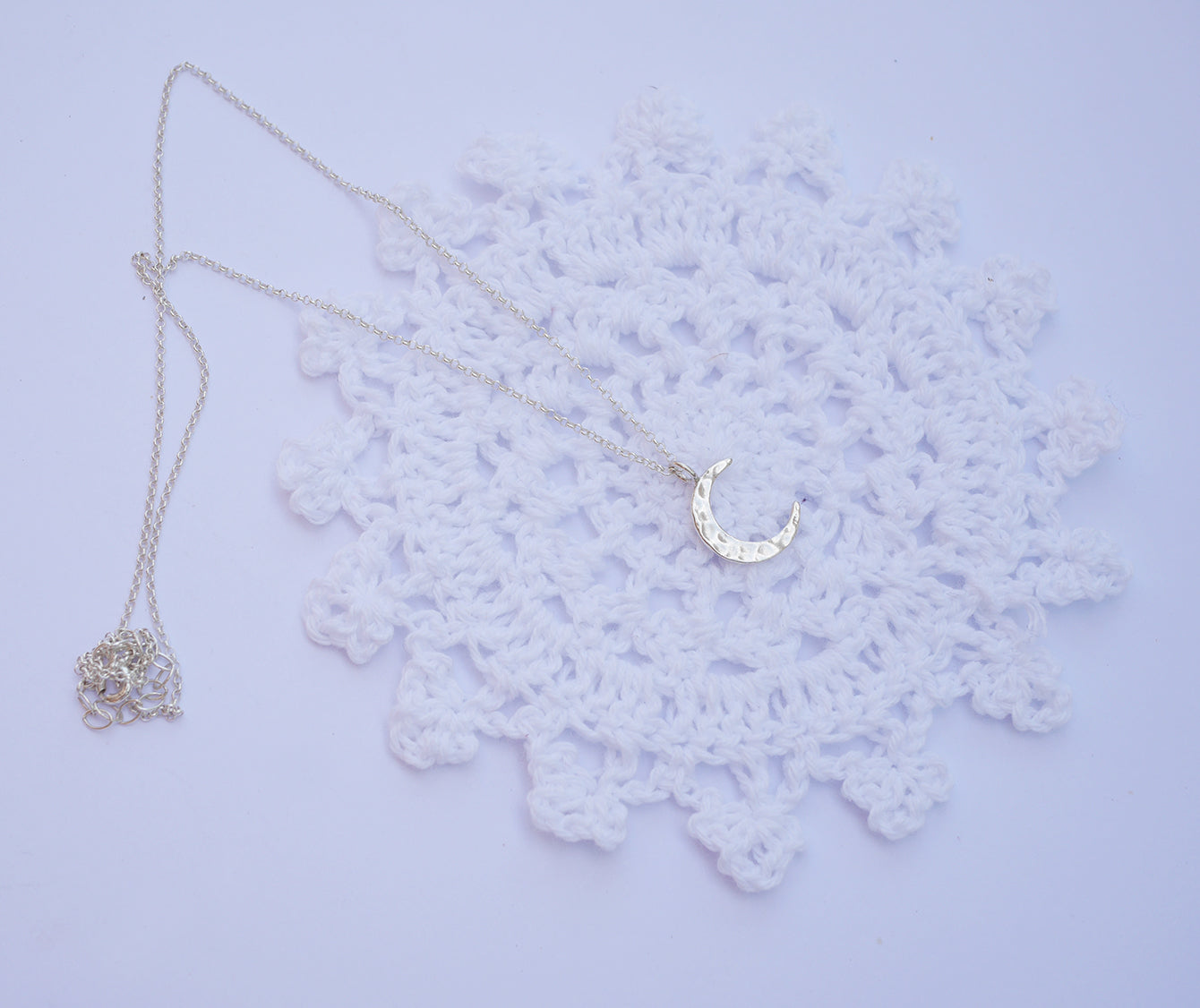 Collier Moon - Croissant de lune - Argent 925